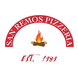 San Remo's Pizzeria Hellerup logo.